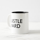 Hustle Hard | Funny Humor Joke Slogan Mok (Voorkant links)