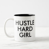 Hustle Hard Girl | Funny Humor Joke Slogan Mok (Links)