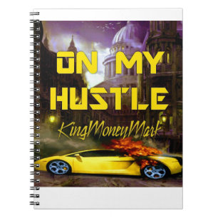 HUSTLE HARD LOGO SPIRAAL NOTITIEBOEK