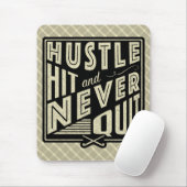 Hustle Hit en muis op veld blijven achtervolgen Muismat (Met muis)