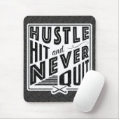 Hustle Hit & Nooit stoppen met Mousemat Muismat (Met muis)