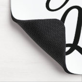 Hustle Inspirerend Muismat – Trendy belettering (Hoek)