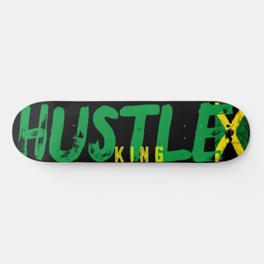 HUSTLE KING 8 1/4" Skateboard Deck (Horizontaal)