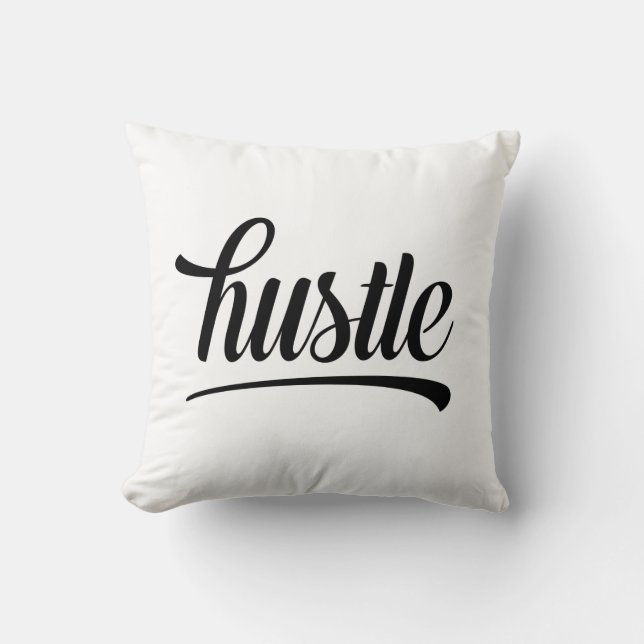 Hustle Kussen (Voorkant)