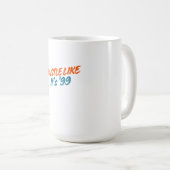 Hustle Like It's '99 Koffiemok (Voorkant rechts)