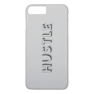 Hustle Modern Typografie iPhone 8 Plus / 7 Plus Hoesje