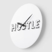 Hustle Modern Typografie Grote Klok (Hoek)