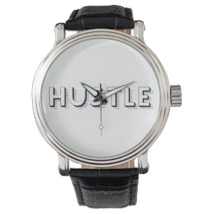 Hustle Modern Typografie Horloge