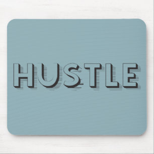 Hustle Modern Typografie Muismat