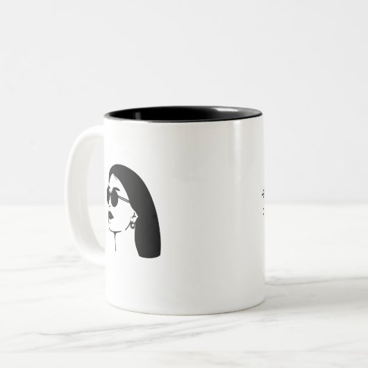 Hustle Mug pour elle, Hustle Hub (Devant gauche)
