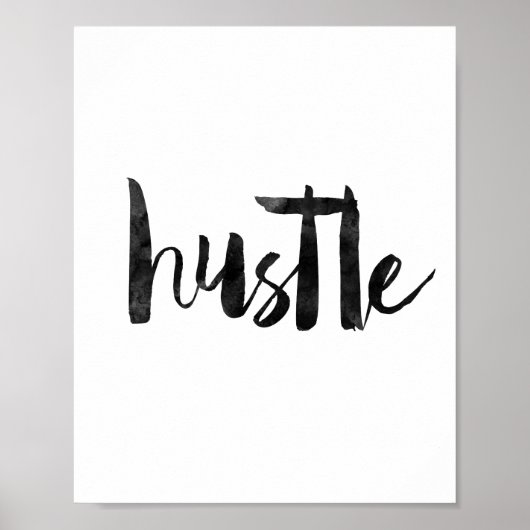 Hustle Poster (Voorkant)