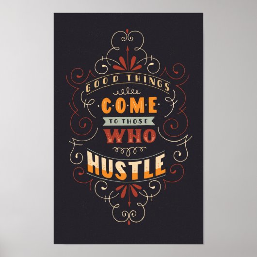 Hustle Poster (Voorkant)