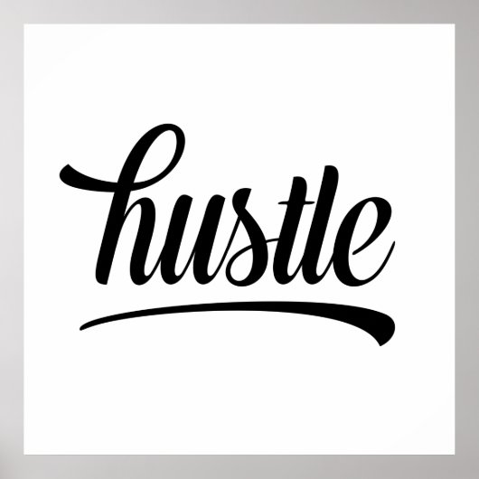 Hustle Poster (Voorkant)
