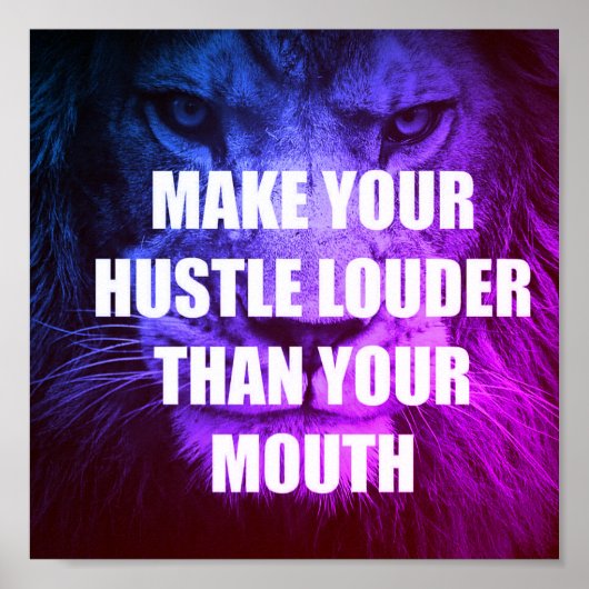 HUSTLE POSTER (Voorkant)
