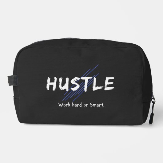 Hustle Print Cut Naaizak Toilettasje (Voorkant)