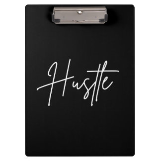 Hustle Script Clipboard – Modern Desk Accessory Klembord
