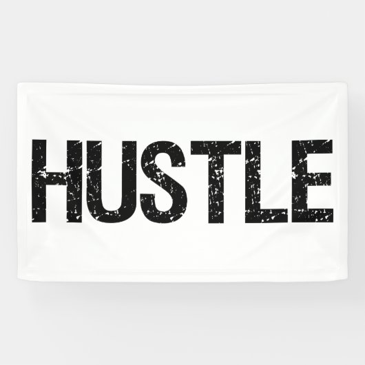 Hustle Spandoek (Horizontaal)