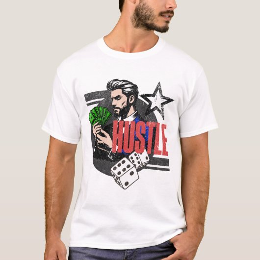 Hustle T-shirt (Voorkant)