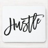 Hustle Trendy Lettering Muismat (Voorkant)