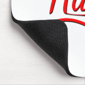 Hustle Typography Art Muismat (Hoek)