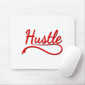 Hustle Typography Art Muismat (Met muis)