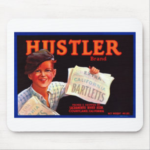 Hustler Brand Bartletts Pears Muismat
