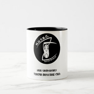 HUTBC 2009-10 Logo (Mok) Tweekleurige Koffiemok