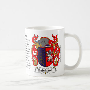 Hutchinson Familiecolaat wapenMok Koffiemok