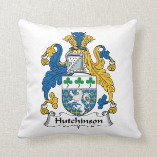 Hutchinson Family Crest Kussen
