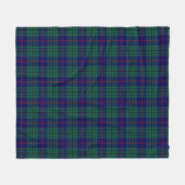 Hutton Plaid Fleece Deken (Voorkant (Horizontaal))