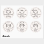 Hutzuurdesem Ronde Sticker (Vel)