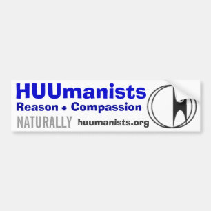 HUUmanisten Bumpersticker