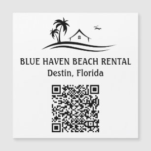 Huurhuis aan het strand STR QR-code Vakantie 