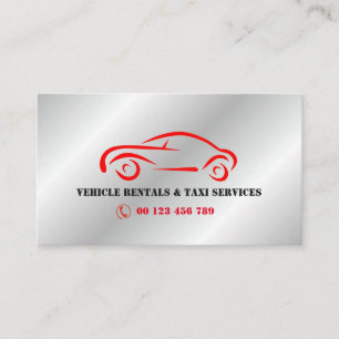 Huurvoertuigen & Taxidiensten Visitekaartje