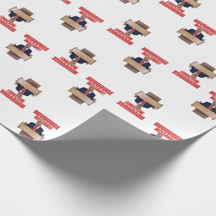 Huuuuge Mistak Donald Trump Wrapping Paper Cadeaupapier