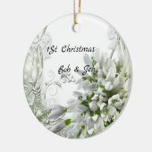 huwelijk 2 keramisch ornament (Links)