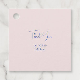 Huwelijk Elegante Minimalistische Klassieke Dank u Bedankjes Labels