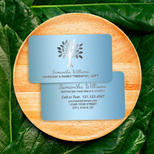 Huwelijk en gezinstherapeut visitekaartje