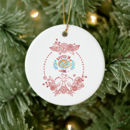 Huwelijk en Jubileum POD Ideeën Keramisch Ornament