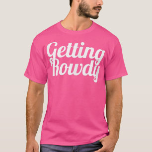Huwelijk feest cadeautjes, Bruid , Uit de band spr T-shirt