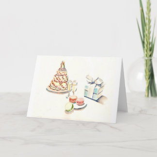 Huwelijk Gateaux Kaart