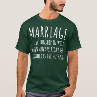 Huwelijk Grappig 2 T-shirt