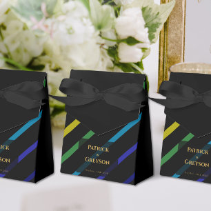 Huwelijk Heren Trouwfeest Elegante Regenboog Favor Bedankdoosjes
