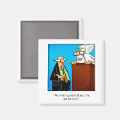 Huwelijk Humor Stocking Stuffer Magnet Magneet (Voorkant / Achterkant)