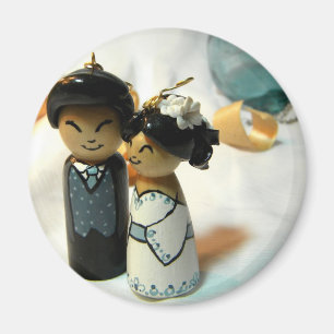 Huwelijk I van Kokeshi Magneet
