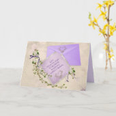 Huwelijk inspirerend citaat kaart (Gele Bloem)