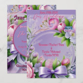 Huwelijk Inv. 1 Violet(Horizon) RFPMDesigns ©️2024 Kaart (Voorkant / Achterkant)