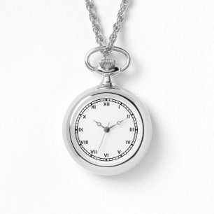 Huwelijk Jubileum Zilveren Ketting Sieraden Horlog