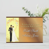 Huwelijk Kaart (Staand voorkant)