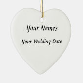 Huwelijk Keramisch Ornament (Rechts)